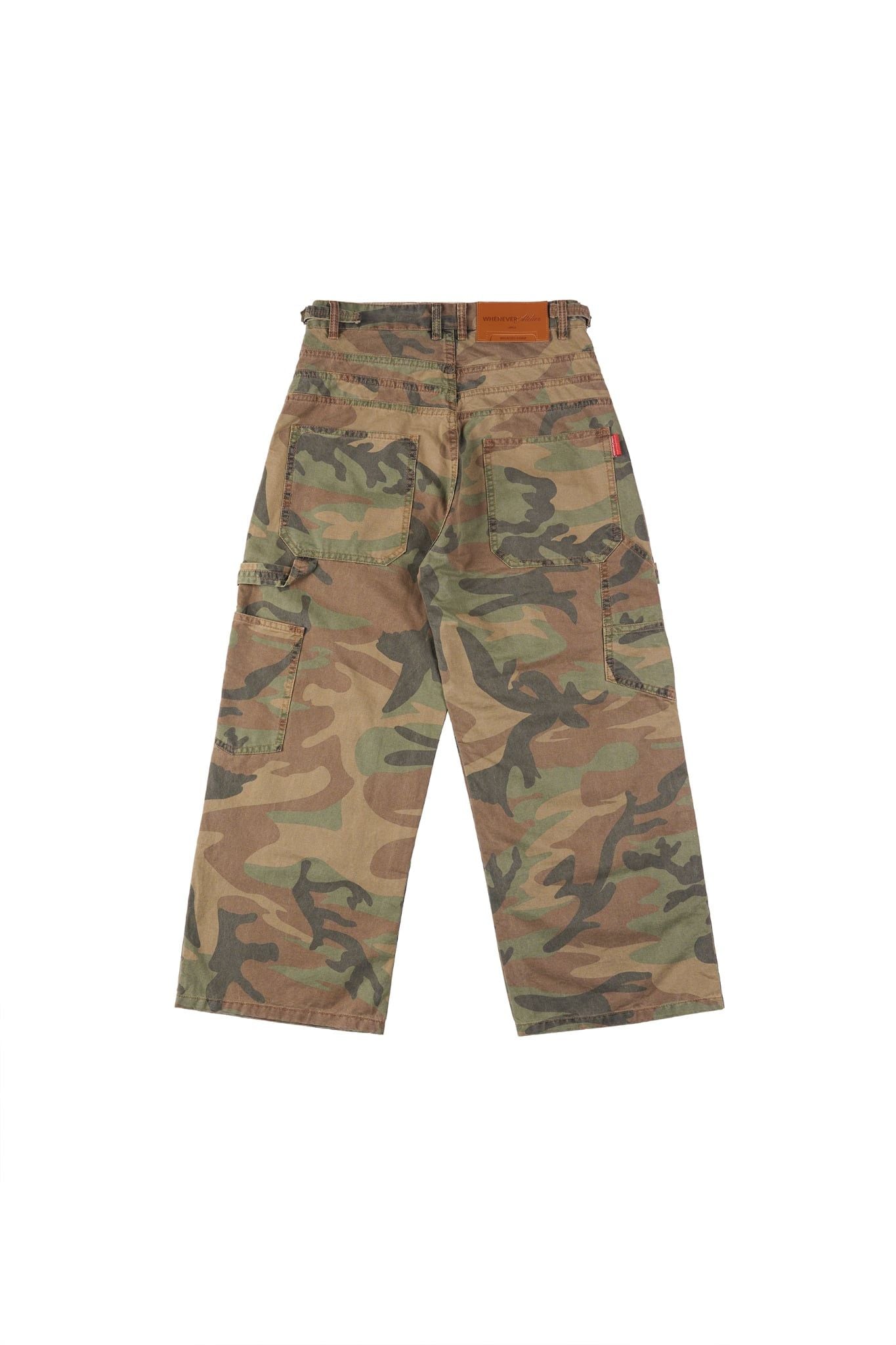 QUẦN DÀI “WHENEVER” DOUBLE-KNEE CAMO PANTS