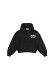 ÁO HOODIE DỆT LEN CÓ MŨ KÉO KHÓA "WHENEVER" GRAND WAFFLE ZIP HOODIE/ BLACK