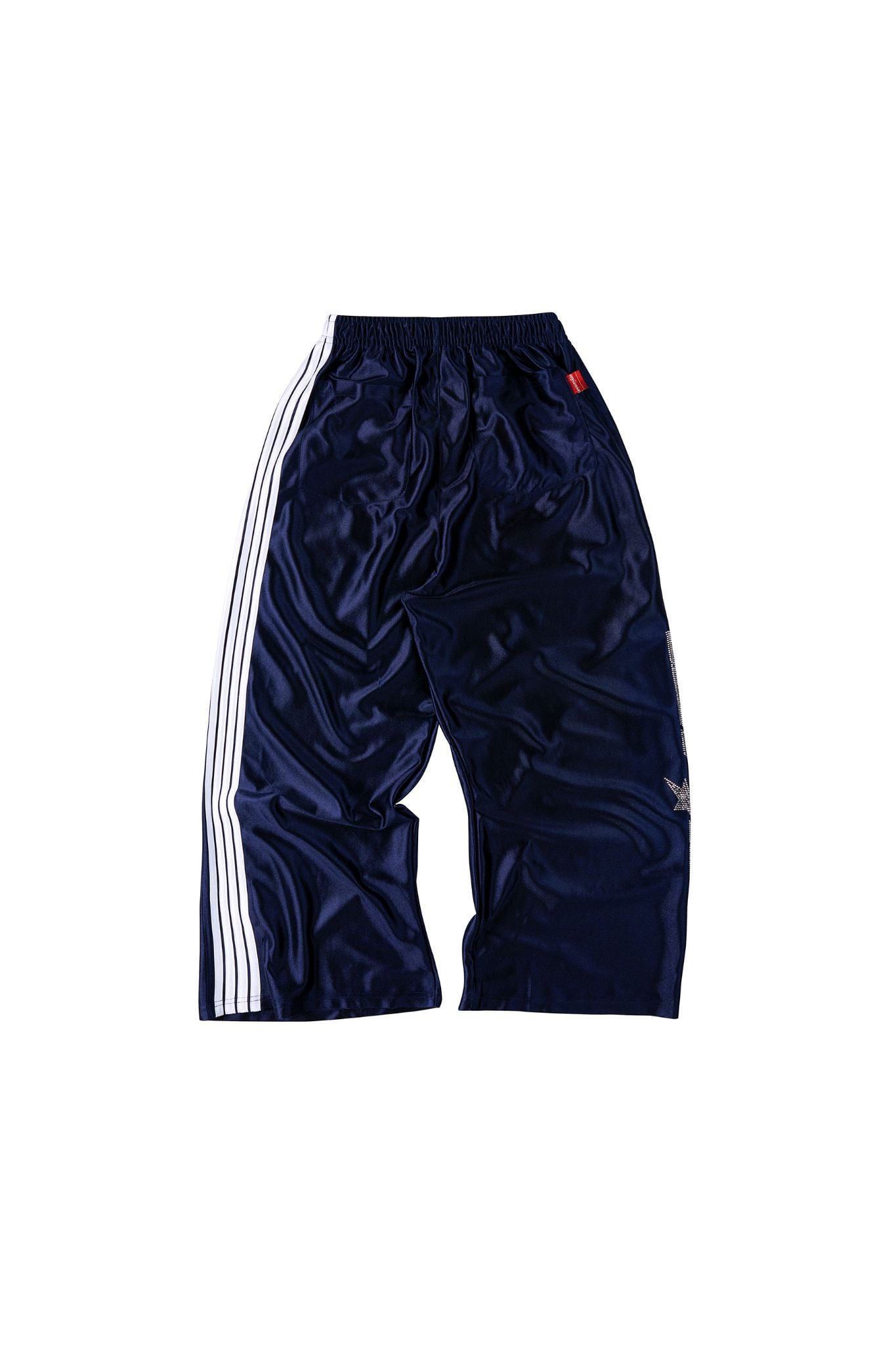 QUẦN DÀI "WHENEVER" SATIN LOGO PANTS/ NAVY