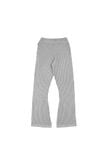 QUẦN ỐNG LOE DỆT LEN "WHENEVER" WAFFLE KNIT FLARE PANTS/ GREY