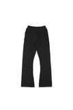 QUẦN ỐNG LOE DỆT LEN "WHENEVER" WAFFLE KNIT FLARE PANTS/ BLACK