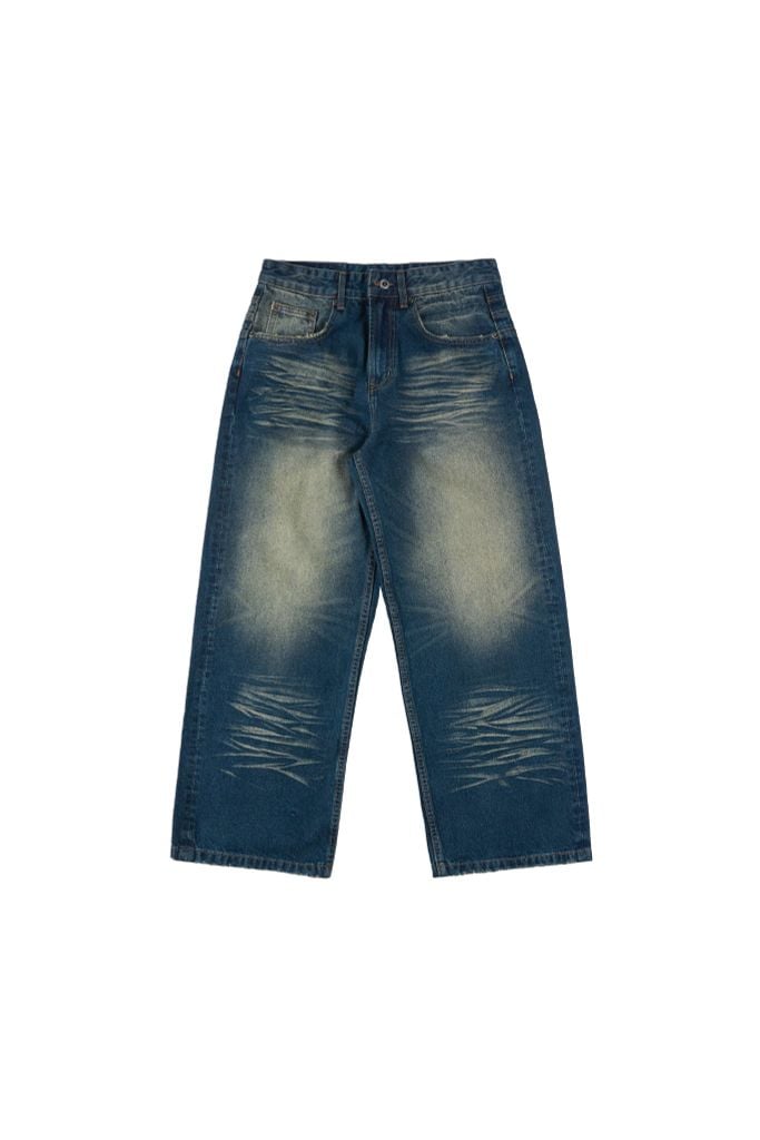 QUẦN DÀI “WHENEVER“ AGED BAGGY JEANS / INDIGO