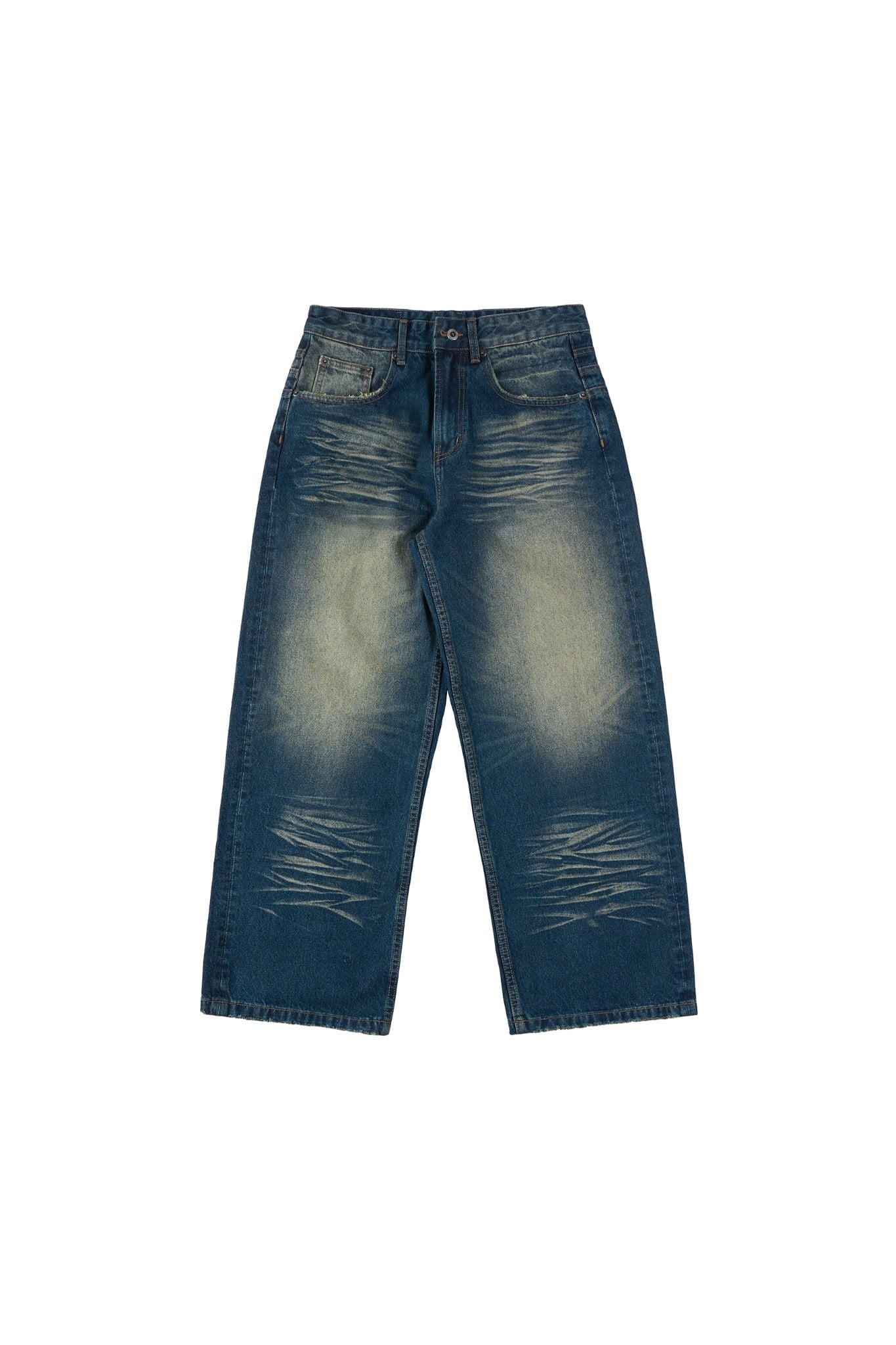 QUẦN DÀI “WHENEVER“ AGED BAGGY JEANS / INDIGO