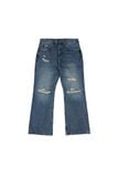 QUẦN DÀI “WHENEVER“ DISTRESSED SLUB BOOTCUT JEANS / VINTAGE BLUE