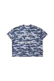 ÁO “WHENEVER” CD WAFFLE CAMO T-SHIRT/ BLUE