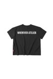 ÁO "WHENEVER" SS26 BASIC WASHED T-SHIRT/ BLACK