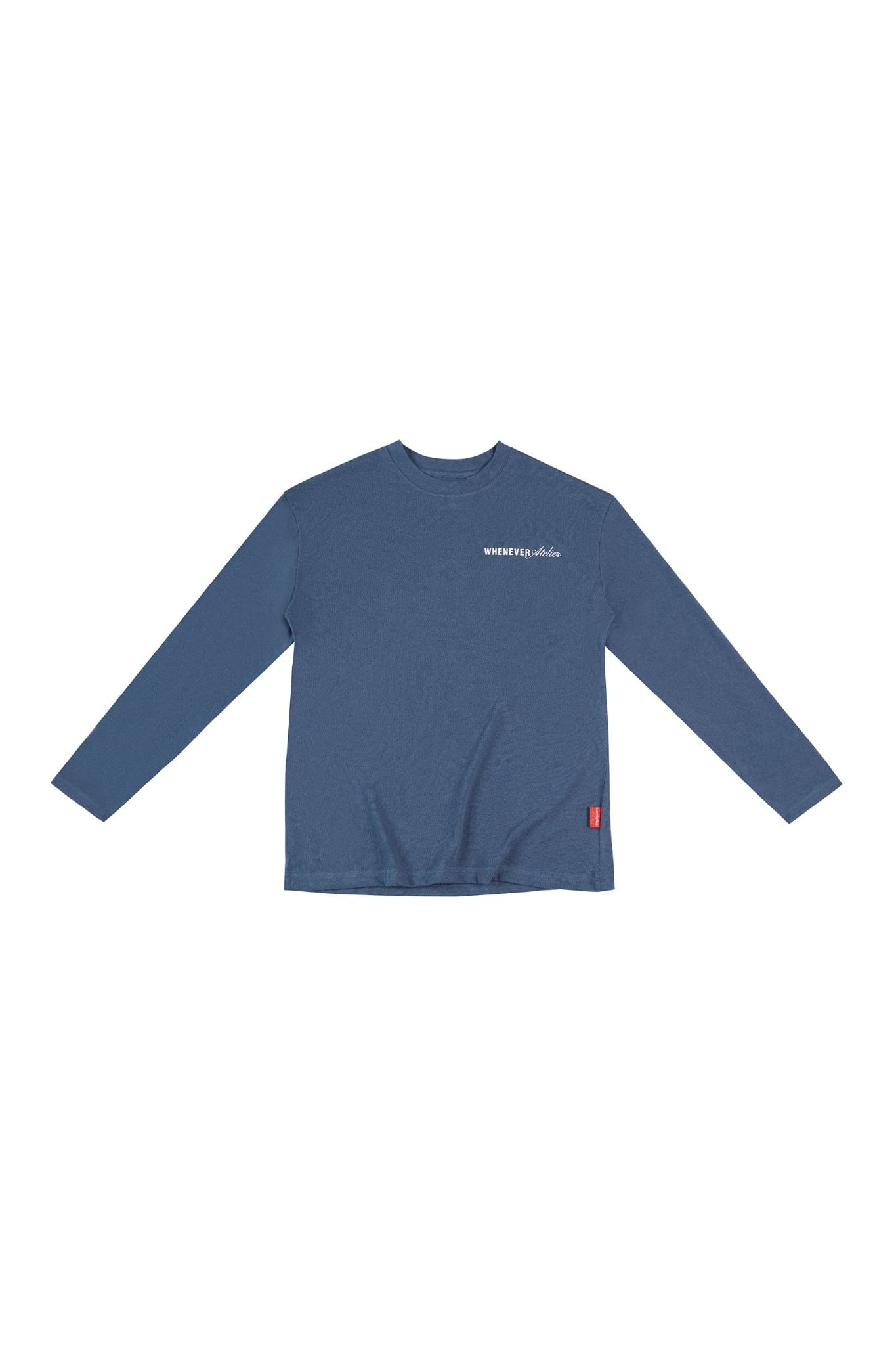 Áo tay dài "WHENEVER" STAR MANIFESTO LONGSLEEVES/ NAVY