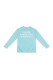 Áo tay dài "WHENEVER" STAR MANIFESTO LONGSLEEVES/ BABY BLUE