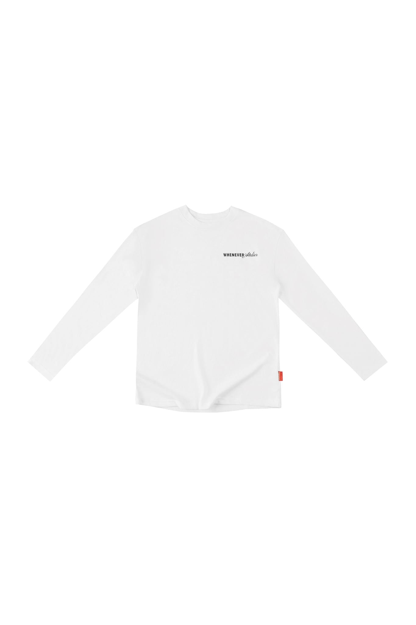 Áo tay dài "WHENEVER" STAR MANIFESTO LONGSLEEVES/ WHITE