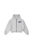ÁO KHOÁC "WHENEVER" BASIC ZIP-UP HOODIE SS26 / PREMIUM GREY
