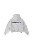ÁO KHOÁC "WHENEVER" BASIC ZIP-UP HOODIE SS26 / PREMIUM GREY