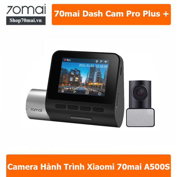 Camera hành trình 70mai A500S Trước & Sau
