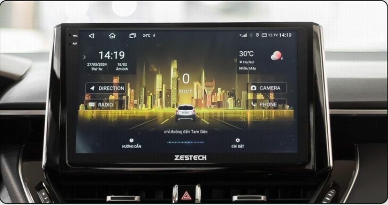 Màn hình Android Zestech ZT18 360