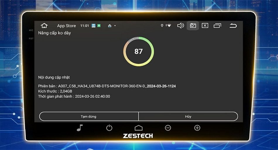 Màn hình Android Zestech Z18