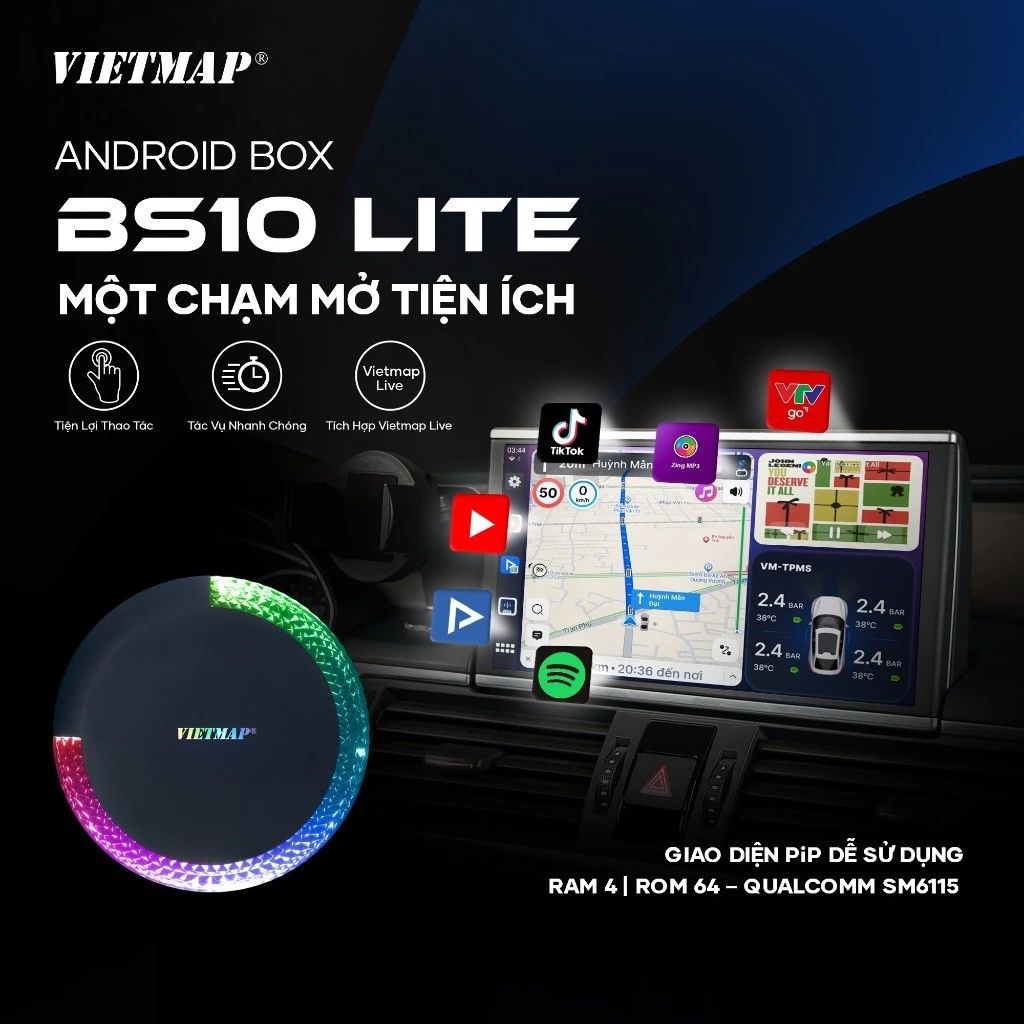 Android Box Vietmap BS10 Lite
