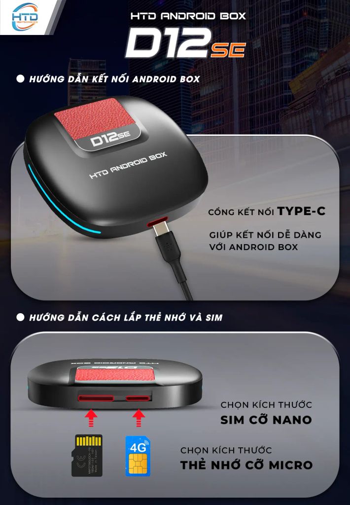 Android Box HTD D12SE