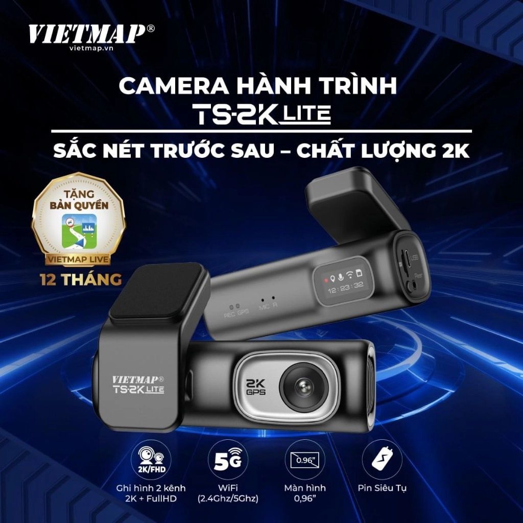 Camera hành trình Vietmap TS-2K Lite