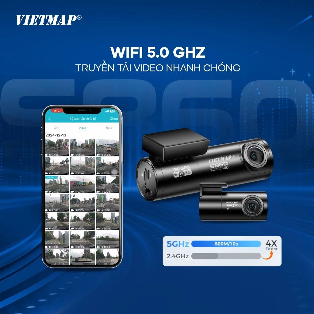 Camera hành trình Vietmap S860