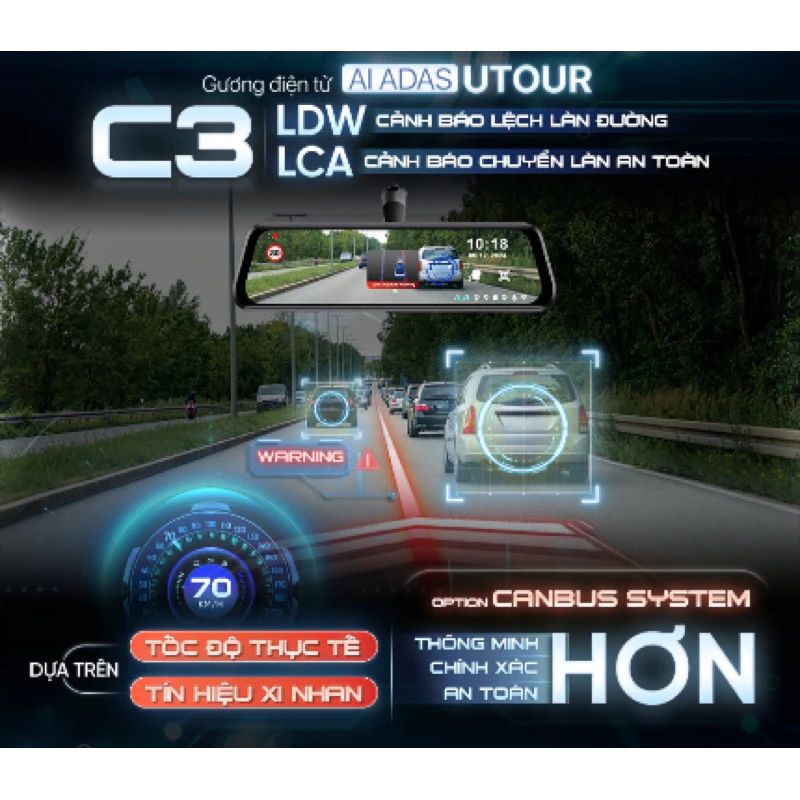 Camera hành trình Utour C3