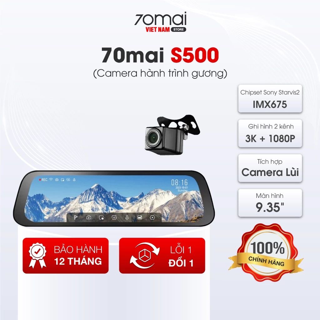 Camera hành trình 70mai S500