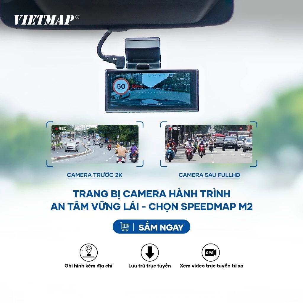 Camera hành trình Vietmap M2
