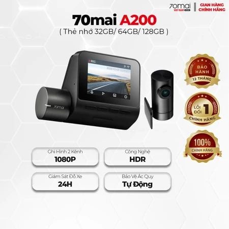 Camera hành trình 70mai A200