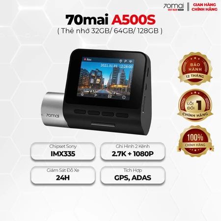 Camera hành trình 70 mai A500S