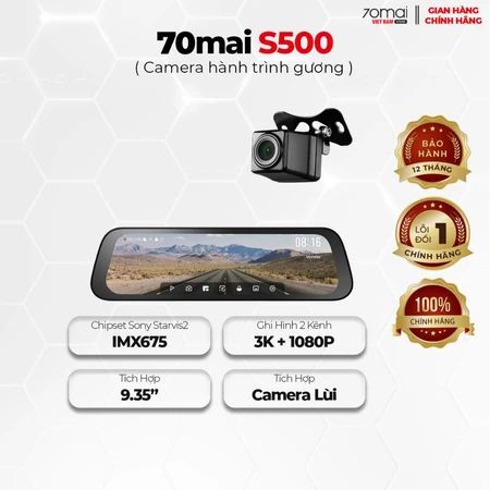 Camera hành trình 70mai S500