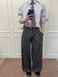 One Pleat Trousers 