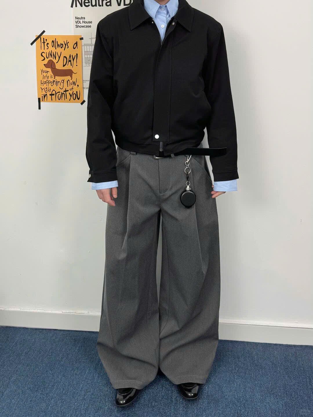  One Pleat Trousers 