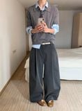  One Pleat Trousers 