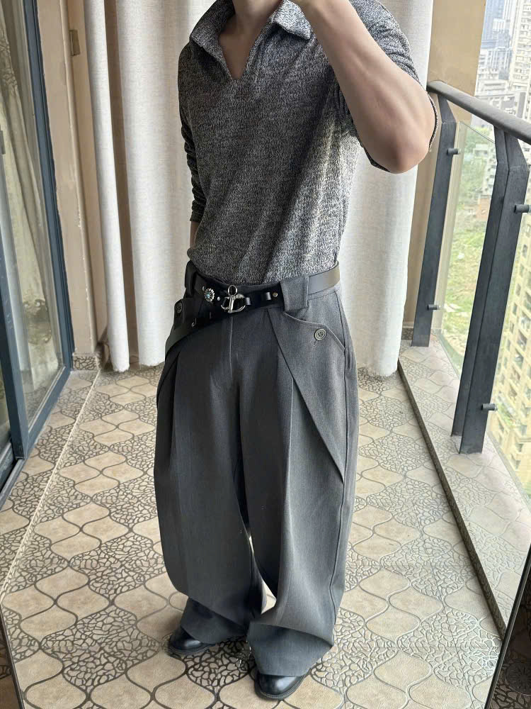 Sun Pleated Trousers – The Futurist Studio