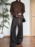  Pattern Wide Leg Pants 
