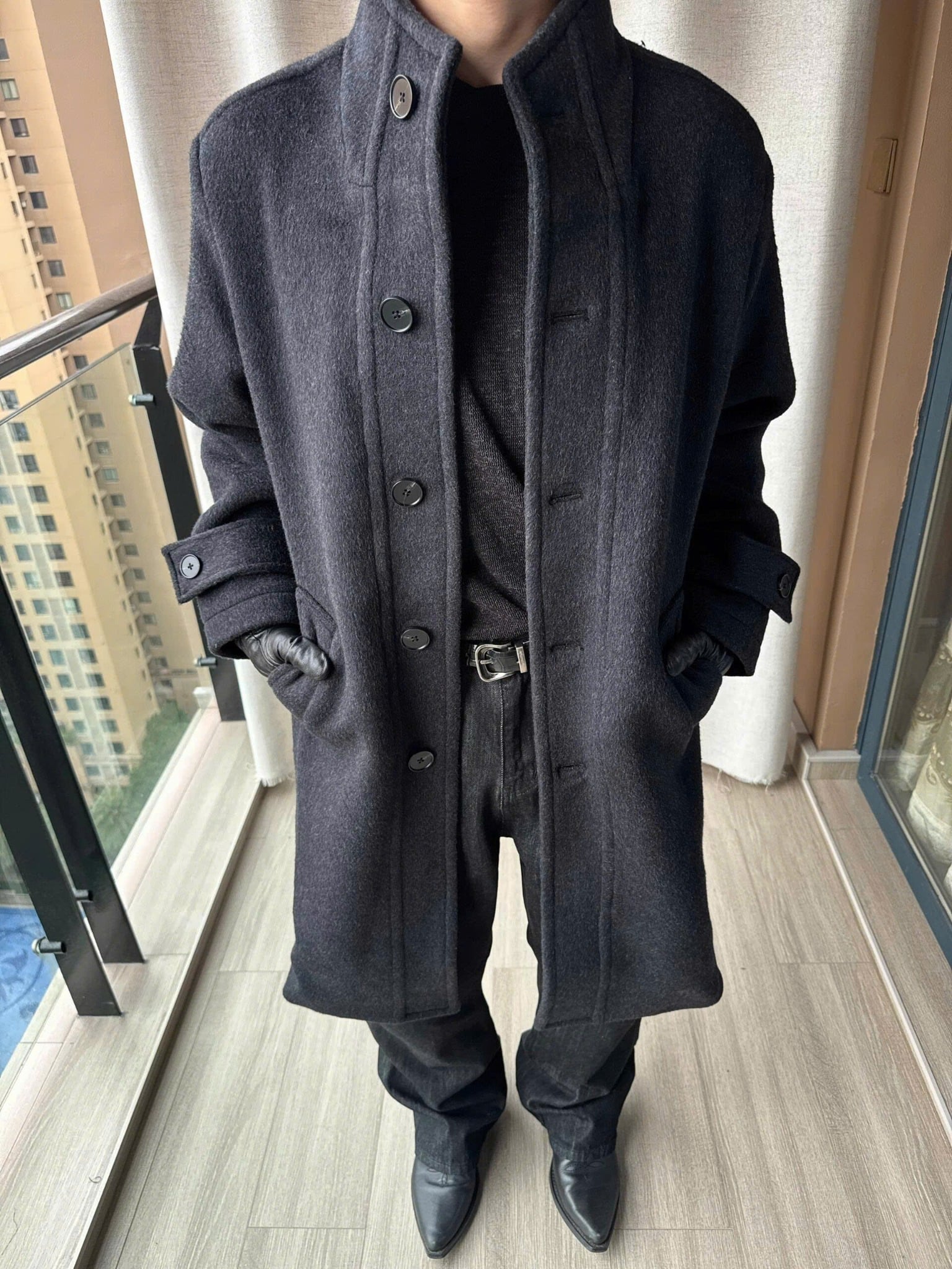  Thomas Stand Collar Coat 