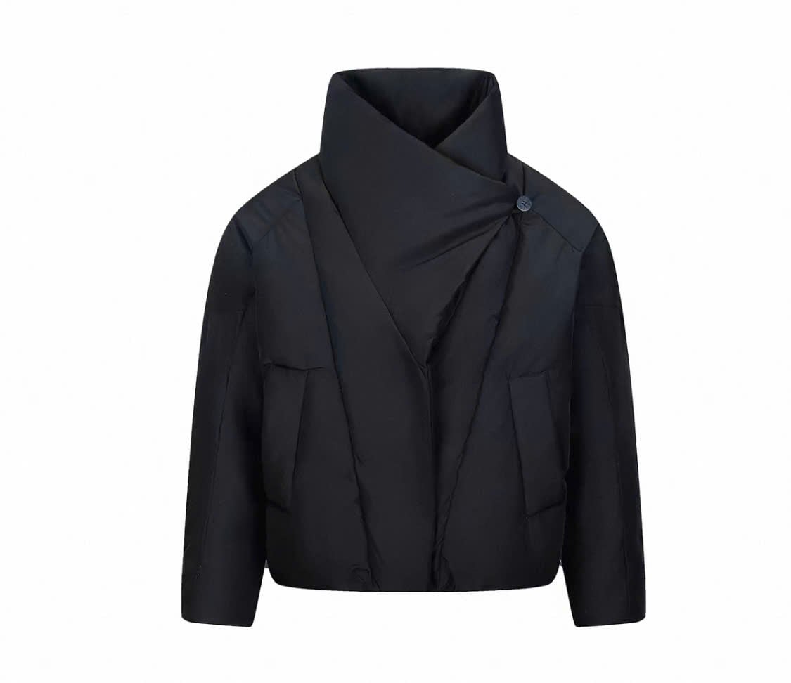  Asymmetric Puffer Jacket 