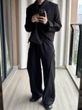  Asymmetric Blazer Jacket 