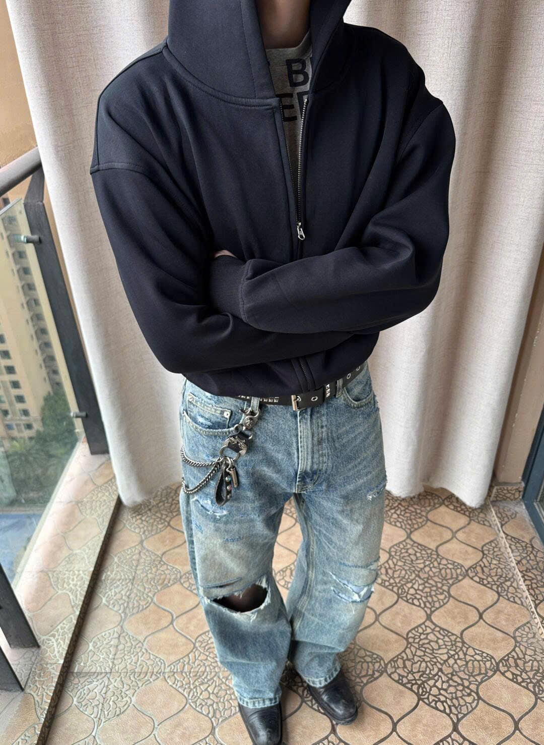  Basic Blank Hoodie 