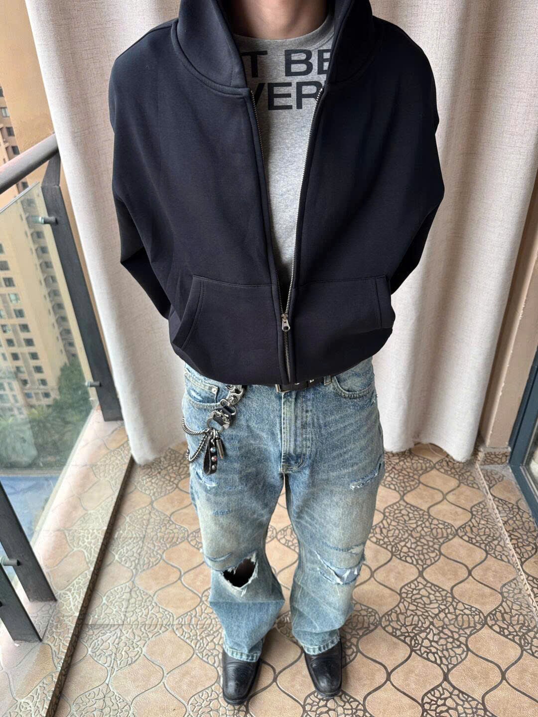  Basic Blank Hoodie 