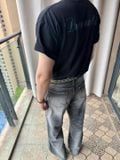  Wide Leg Washed Jeans 