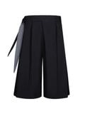  Striped Pleated Shorts 