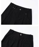  Striped Pleated Trousers 