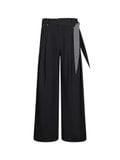  Striped Pleated Trousers 