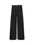  Striped Pleated Trousers 
