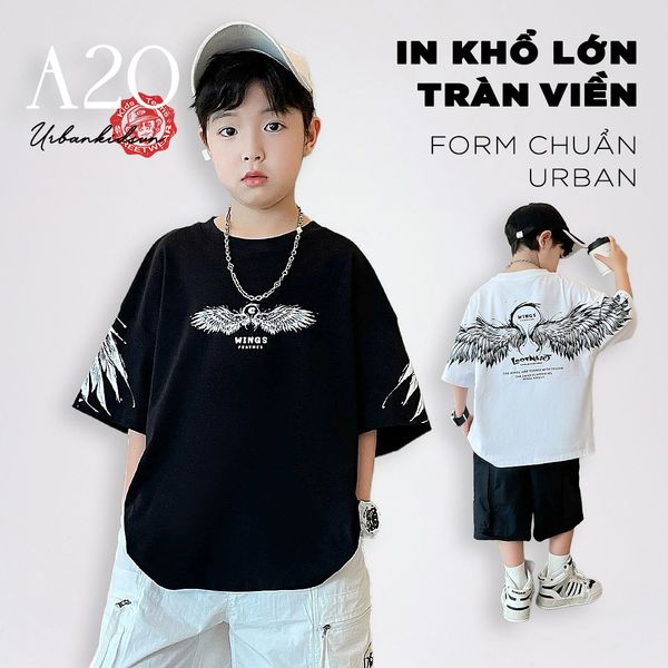 Áo ngắn tay cánh đại bàng A20