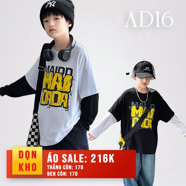 Áo thun dài tay nối AD16 - TXW775