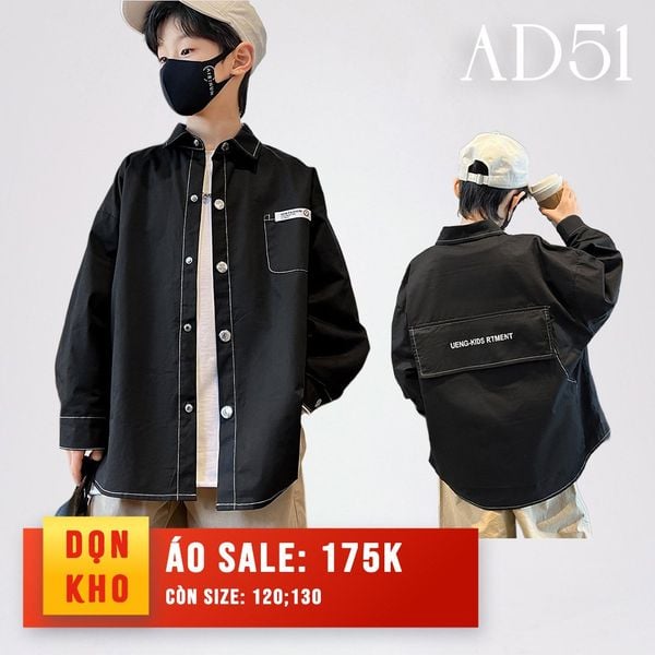 Áo khoác dài tay lỡ AD51 - G23141