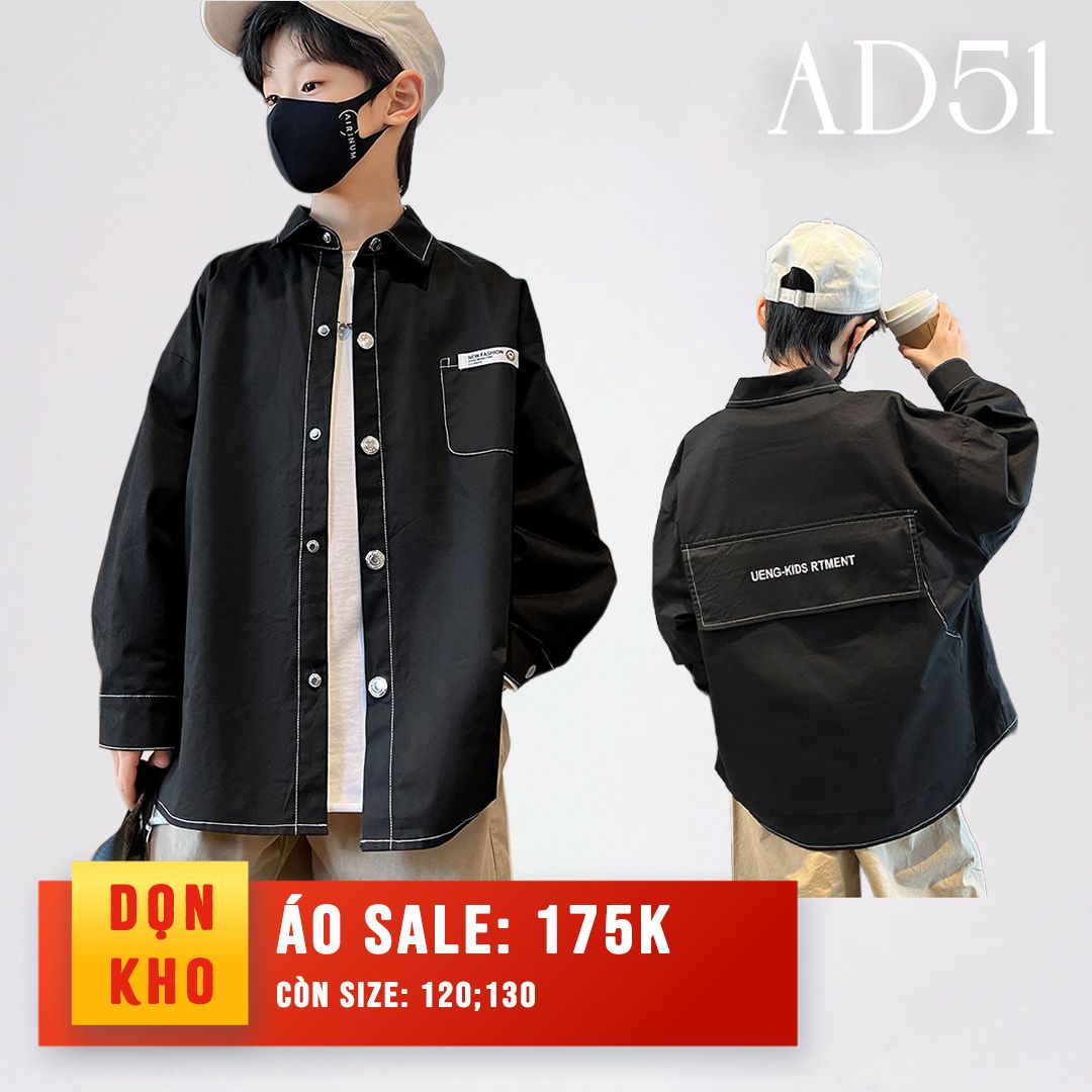 Áo khoác dài tay lỡ AD51 - G23141
