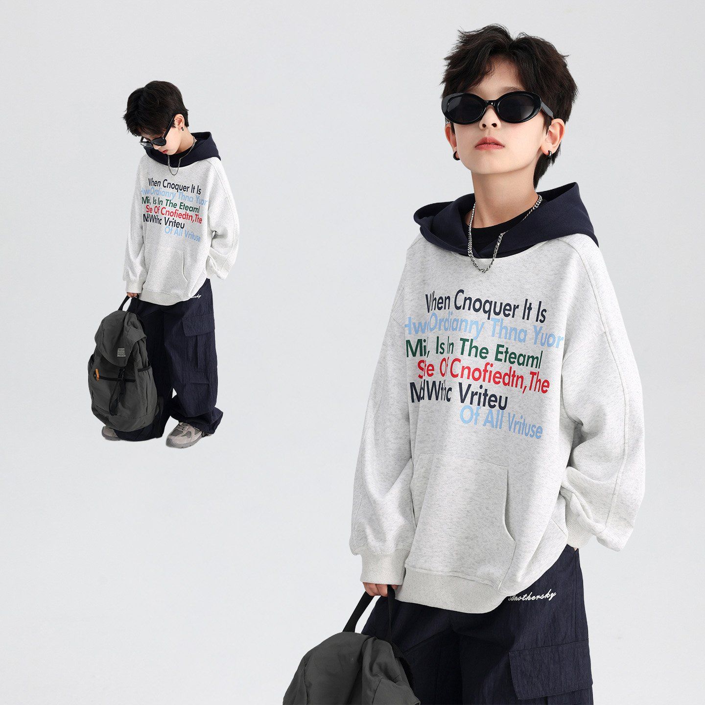 Áo nỉ dài tay hoddie AD23 - WY5870