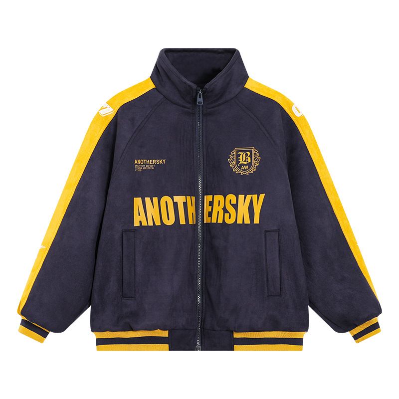 Áo khoác dài tay bóng chày cổ đứng K09