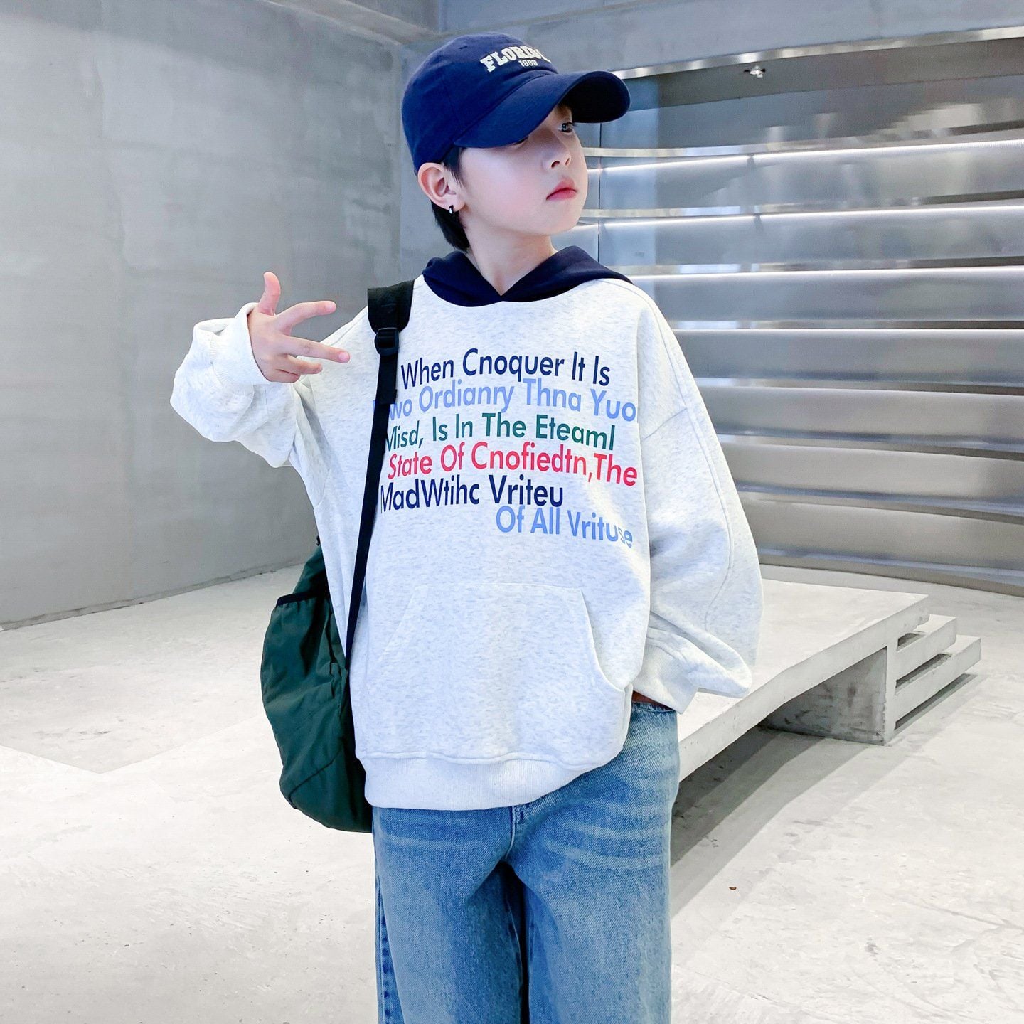 Áo nỉ dài tay hoddie AD23 - WY5870